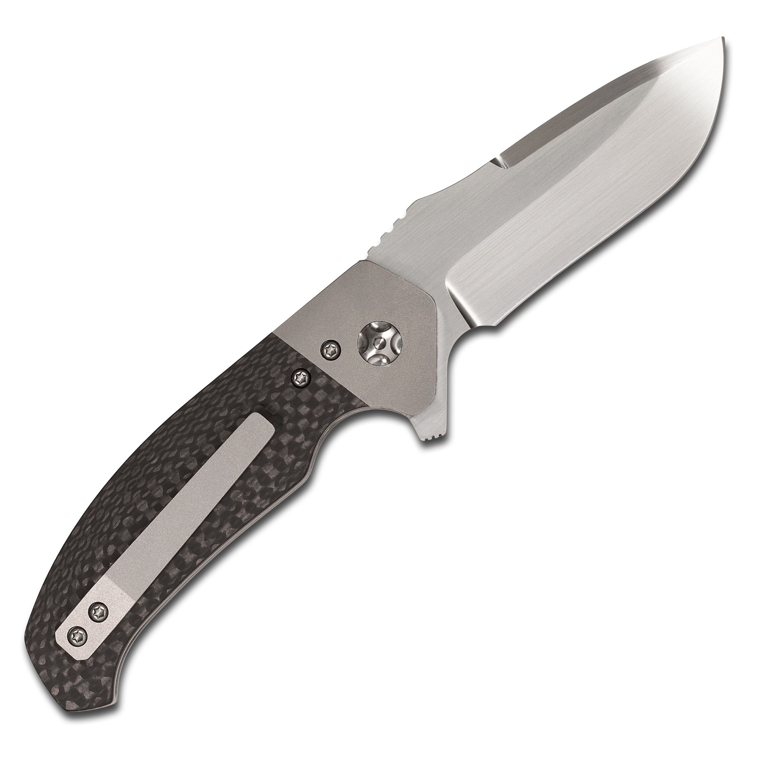 Enrique Pena Custom Diesel 4.5 2-Tone Titanium Flipper